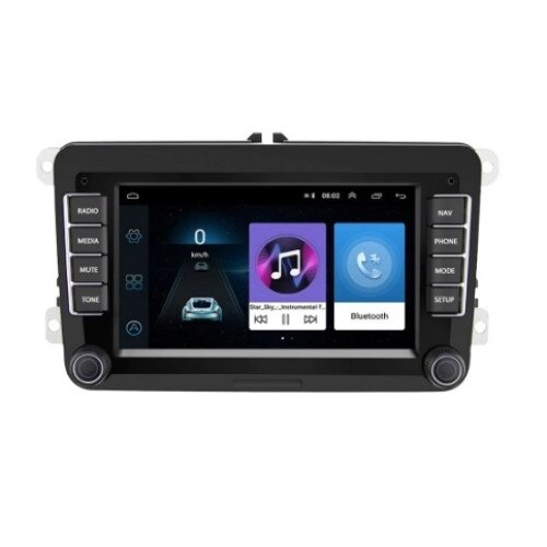 Navigatie VW, Skoda, Seat, 1GB RAM, 7 inch, Android, Bluetooth, Car Kit eMAG.ro