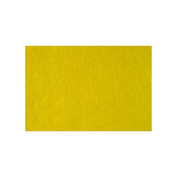 Coala fetru moale 30 x 40 cm, 2 mm grosime - galben Coala fetru moale 30 x 40 cm, 2 mm grosime - galben