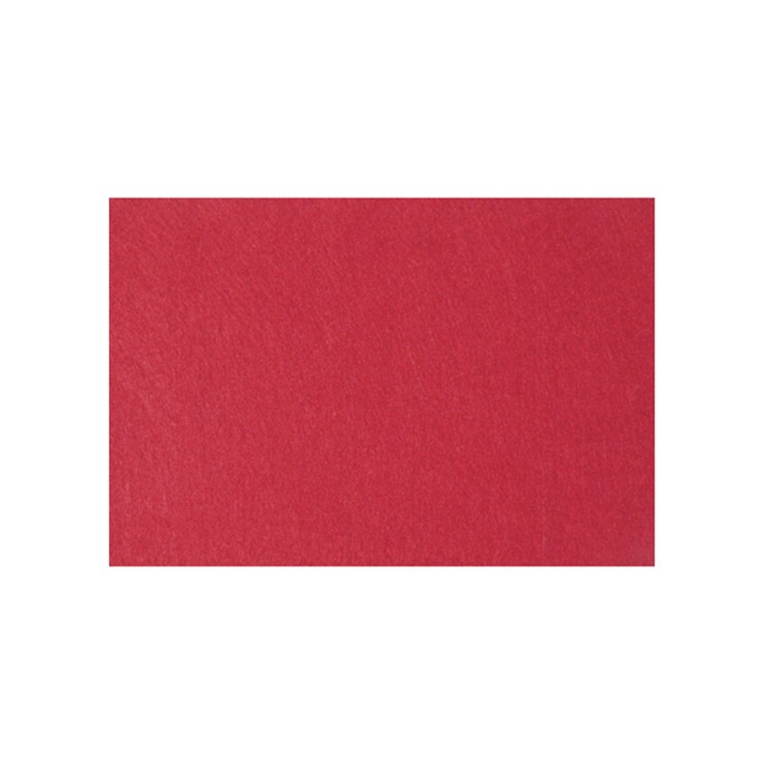 Coala fetru moale 30 x 40 cm, 2 mm grosime - rosu