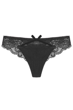 Chiloti sexy dama, tanga, M INTL, dantela, Negru, M Chiloti sexy dama, tanga, M INTL, dantela, Negru, M