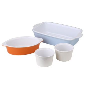Set 4 tavi pentru cuptor San Ignacio, ceramica Set 4 tavi pentru cuptor San Ignacio, ceramica