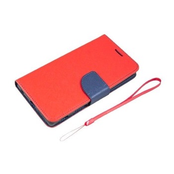 Husa Alcatel Idol 3 4.7, piele eco, fancy, rosu Husa Alcatel Idol 3 4.7, piele eco, fancy, rosu