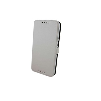 Husa Microsoft Lumia 550, piele eco, pocket book, alb Husa Microsoft Lumia 550, piele eco, pocket book, alb