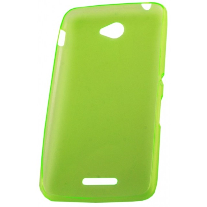 Калъф Sony Erricson Xperia E4, силиконов, ултра тънък, зелен