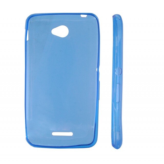 Husa Sony Erricson Xperia E4, silicon, ultra slim, albastru