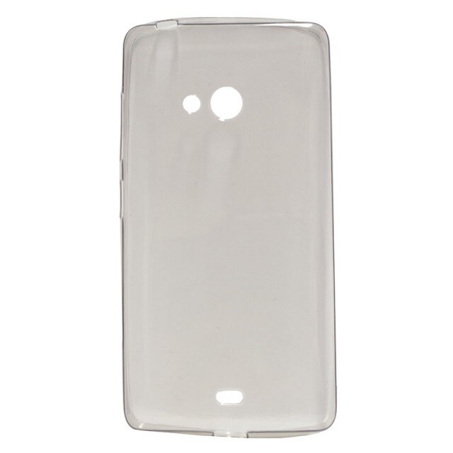 Husa Microsoft Lumia 540, ultra slim, silicon, fumuriu
