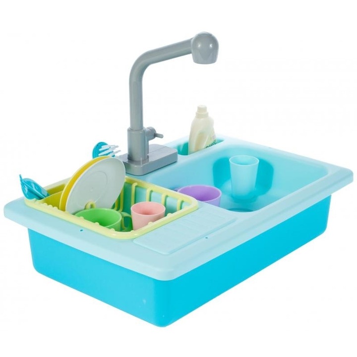 Kék mosogató edényekkel, Malplay 107360