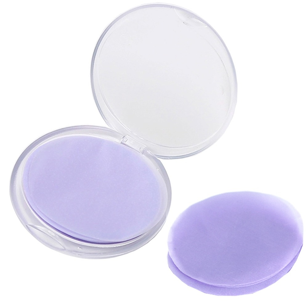 Set 100 bucati foite de sapun, 50 dispozitiv + 50 rezerva, Quasar & Co., parfum lavanda, lila