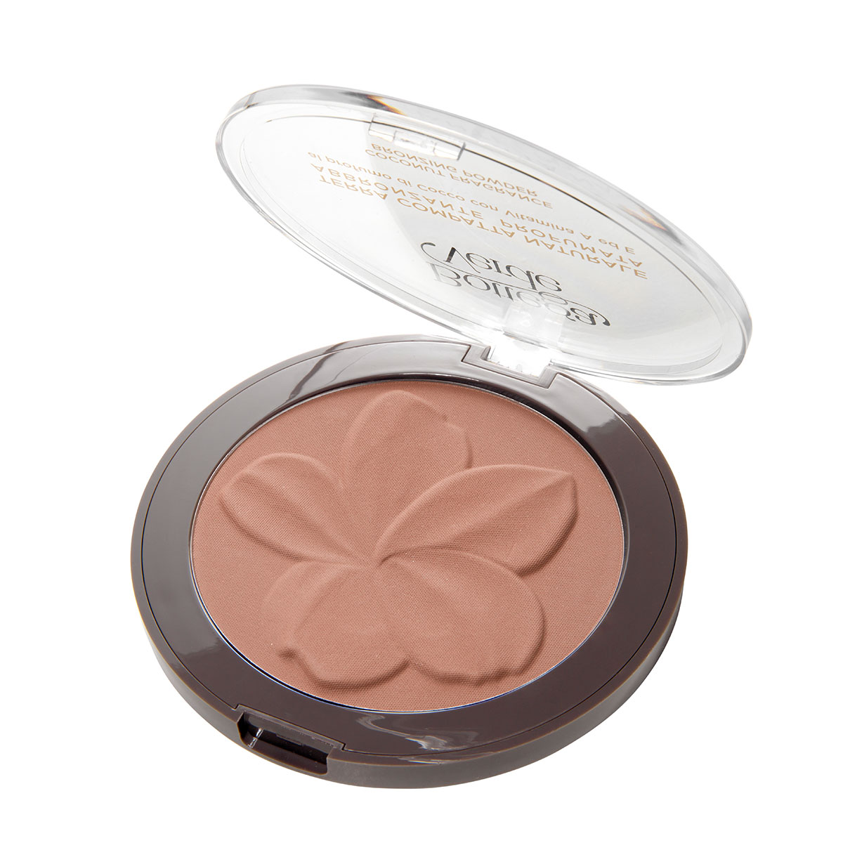 Pudra de fata, bronzanta, cu vitamina A si E, bej migdala, 15 G, Bottega Verde