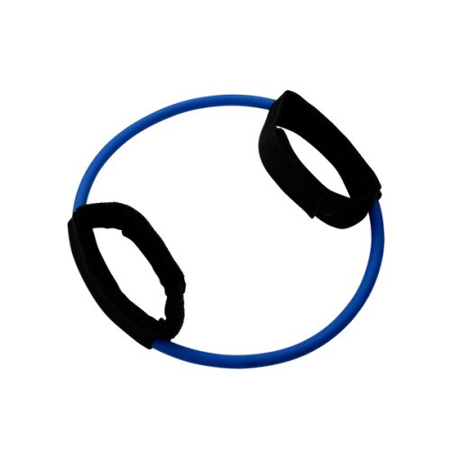 Coarda elastica cu mansete pentru glezne, Body Solid, albastru/heavy