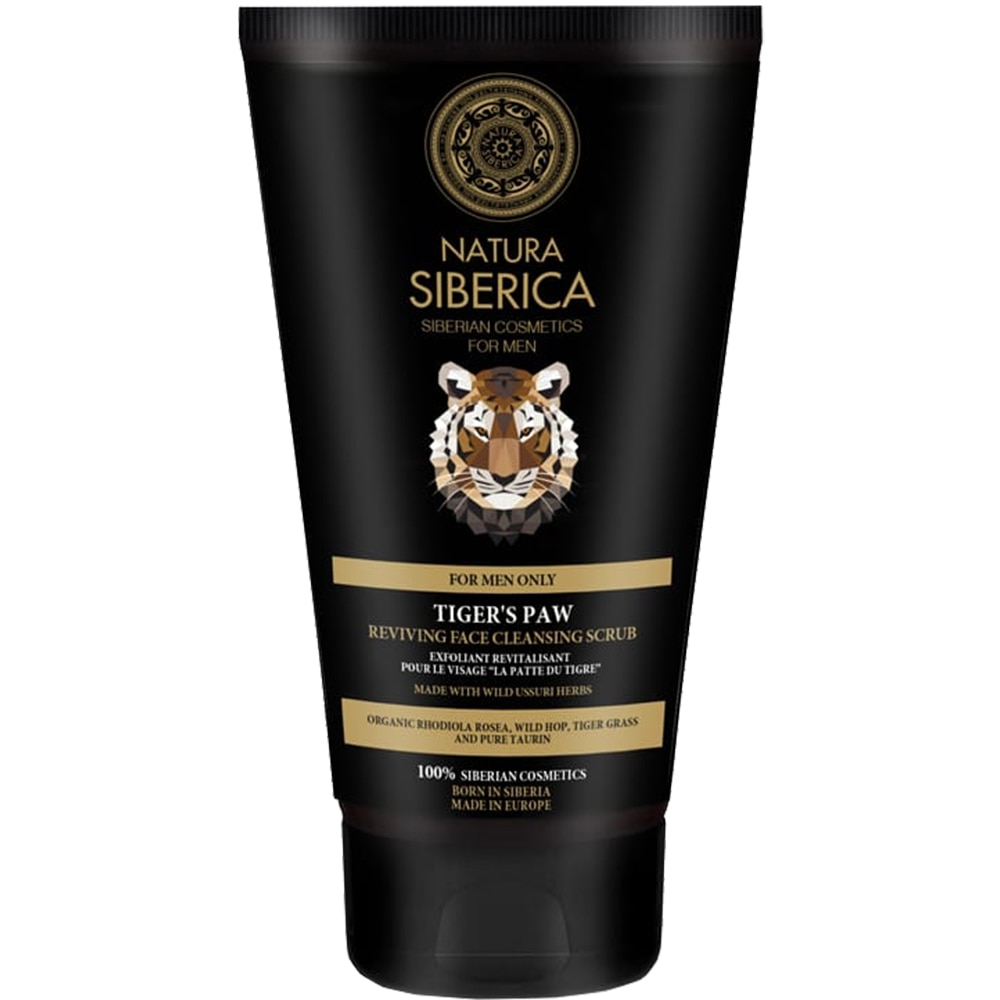 Gel de curatare exfoliant Natura Siberica Tiger'S Paw Barbati 150 ml