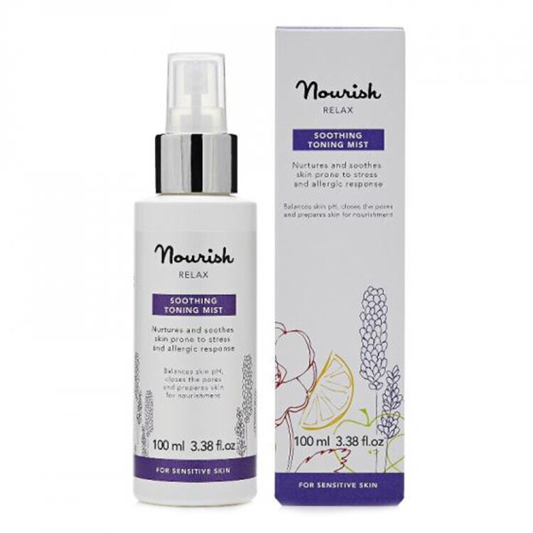 Lotiune tonica Nourish, Relax Soothing Toning Mist, 100 ml