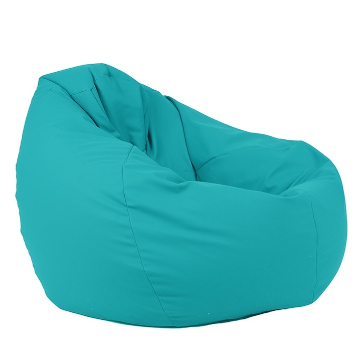 Пуф Pufrelax, круша, 320л., Nirvana Grande - Teteron Aqua, Подходящ за открито, Перящ се калъф, Пълнеж от Полистиролни перли