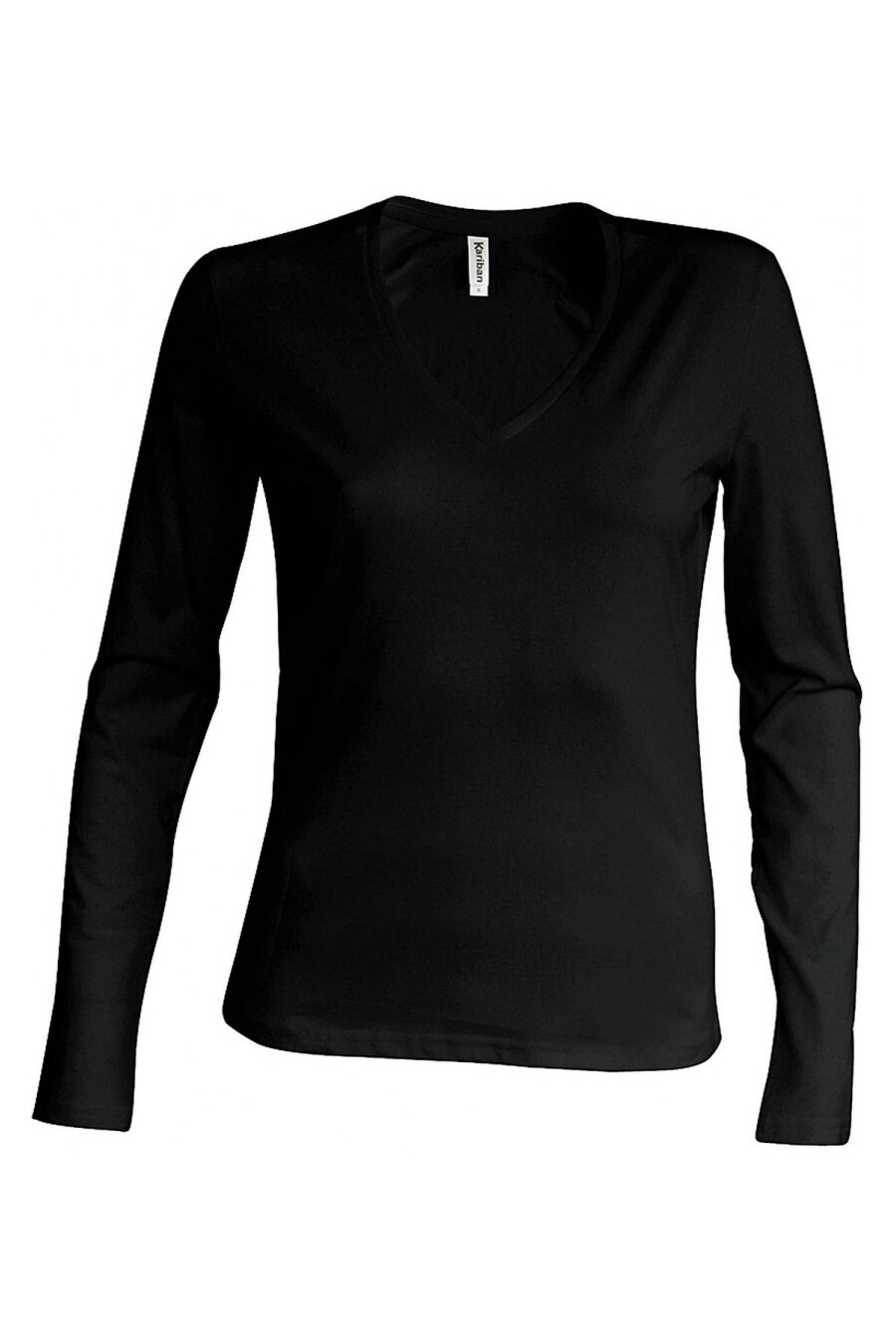 Bluza dama, Kariban, cu maneca lunga si anchior, Negru