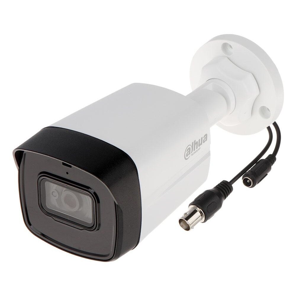 Camera de supraveghere, bullet, pentru exterior, 5Mp, 77.5 grade, smart ir 80m, hdcvi, SMT-HFW1500TL-A-036, Dahua, smartsistem