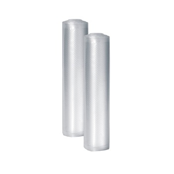 Set de 2 role folie pentru vidat universala Caso Germany, 30 x 600 cm, rezistente la rupere si temperaturi inalte - pana in 100°C, include autocolante practice pentru organizarea continutului Set de 2 role folie pentru vidat universala Caso Germany, 30 x 600 cm, rezistente la rupere si temperaturi inalte - pana in 100°C, include autocolante practice pentru organizarea continutului