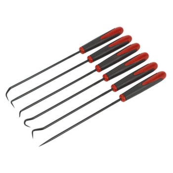 Set carlige lungi, 6 piese, Sealey Set carlige lungi, 6 piese, Sealey