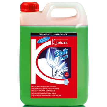 Detergent manual pentru vase, igienizant, fara fosfati Etoile Piatti – 5L Detergent manual pentru vase, igienizant, fara fosfati Etoile Piatti – 5L