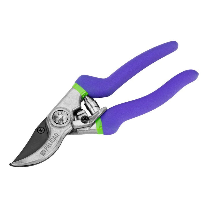 Foarfece de taiat, Palisad, Arc spiralat de 200 mm, Otel/plastic, Multicolor