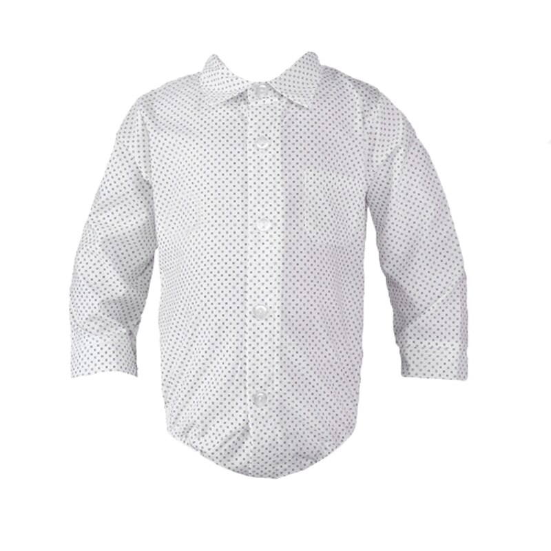 Body tip camasa pentru baieti Christopher Baby Club 5836-A2, Alb