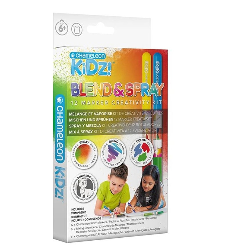 Set 19 piese kit creativ Chameleon Blend & Spray