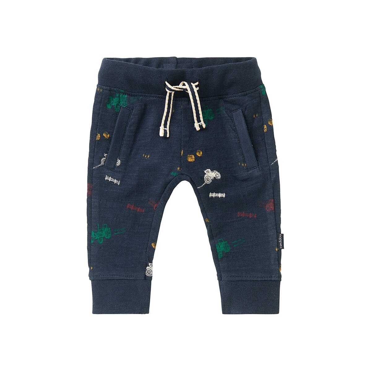 Pantaloni baieti, Noppies, bumbac organic, Jansenville, bleumarin