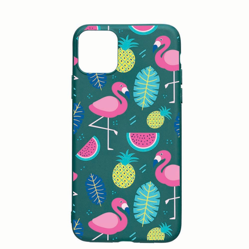 Husa Samsung Galaxy Note 10 Lite / Galaxy A81, Flamingo, rezistenta la uzura, anti-alunecare, din silicon Premium, ForestGreen, FG91