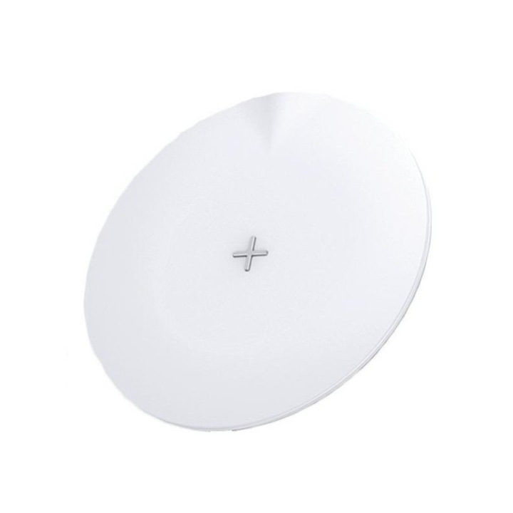 Incarcator Wireless Ultra Slim Usams 15w -alb