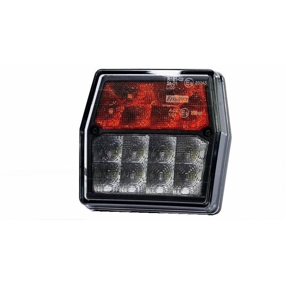 Lampa semnalizare cu pozitie, cu LED, 99.6x93, mufa FT-225 Bajonet Fristom