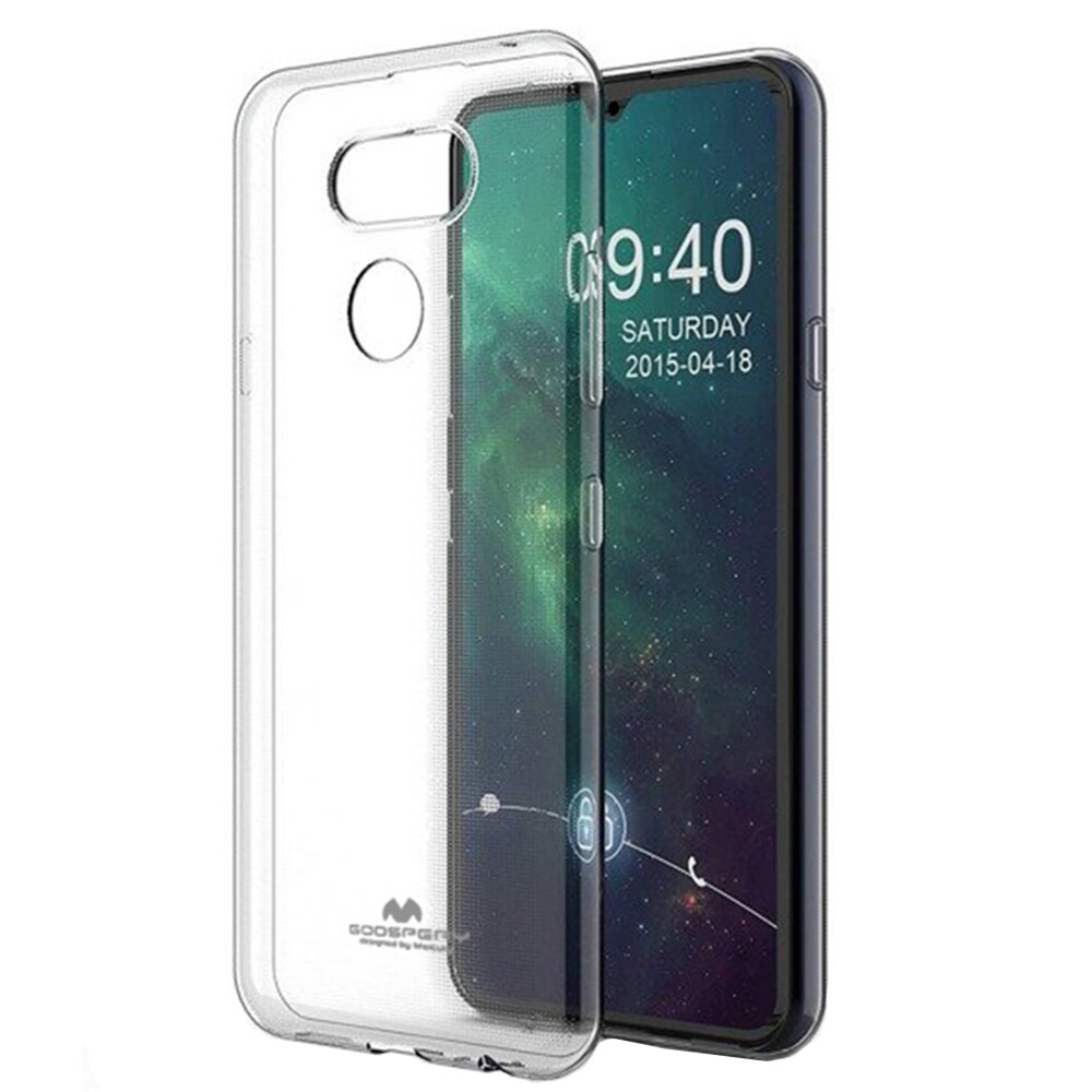 Husa LG K40S, Jelly Mercury, Ultra Subtire, Transparent