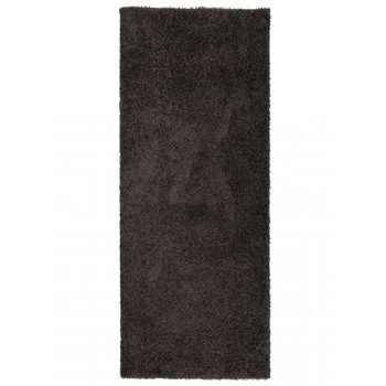 Covor Shaggy Chemex P113A negru 80x250 Covor Shaggy Chemex P113A negru 80x250