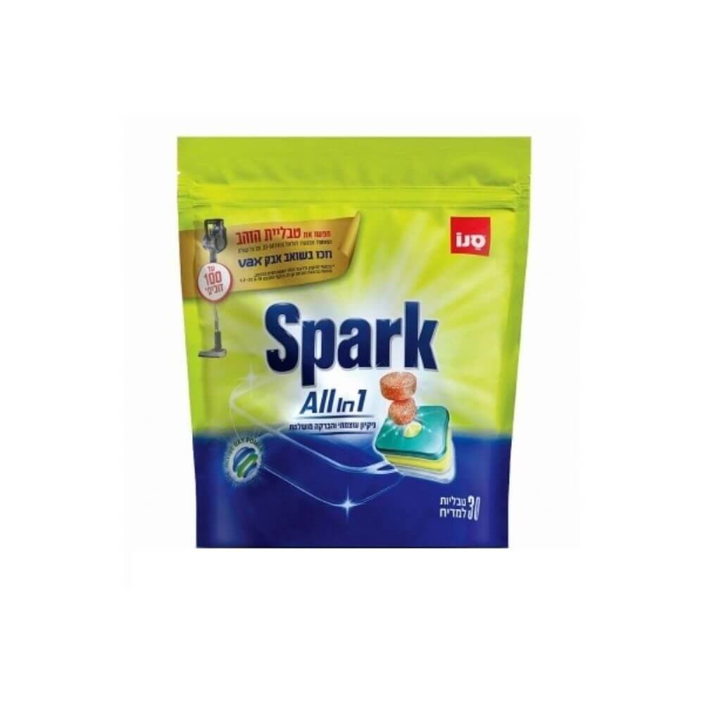 Detergent pentru Masina de Spalat Vase Sano Spark All in 1, 30 Tablete