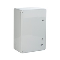 cabinet distributie exterior ip65 din abs gri usa mata placa metalica 250x350x150 mm cleanpc imagen 9_0_
0