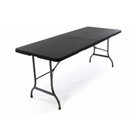 Masa de gradina, maro, 180 cm