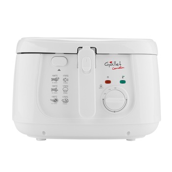 Friteuza GALLET CAMELIN DF165, 1800 W, 2,5L, alb Friteuza GALLET CAMELIN DF165, 1800 W, 2,5L, alb