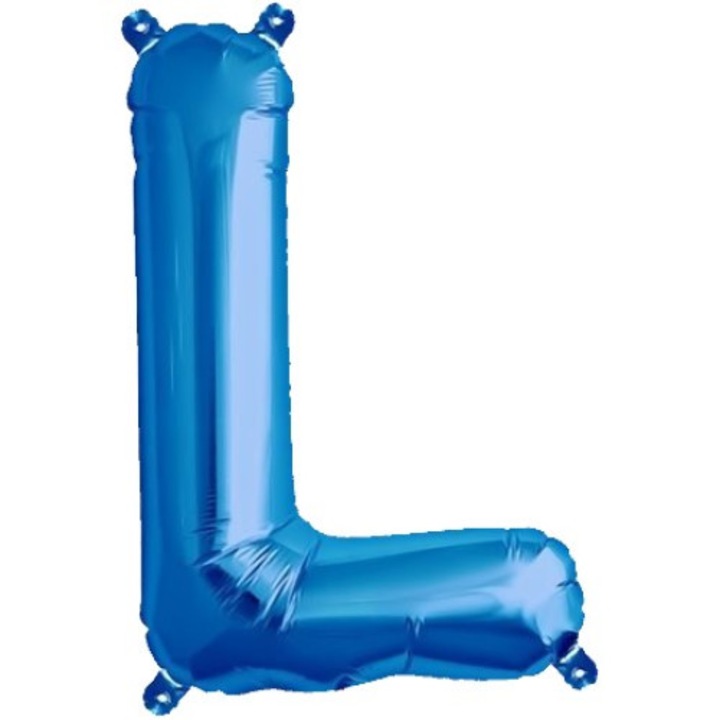 Балон Фолио Буква L, ESB, 35 см, Син