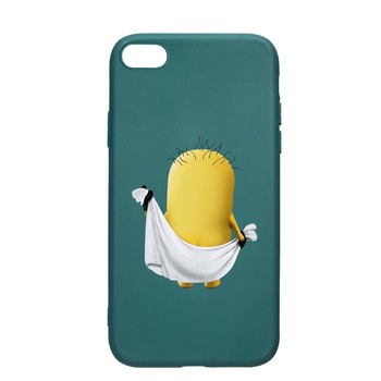 Husa Apple iPhone 6S / 6, Minion, rezistenta la uzura, anti-alunecare, din silicon Premium, ForestGreen, FG219 Husa Apple iPhone 6S / 6, Minion, rezistenta la uzura, anti-alunecare, din silicon Premium, ForestGreen, FG219