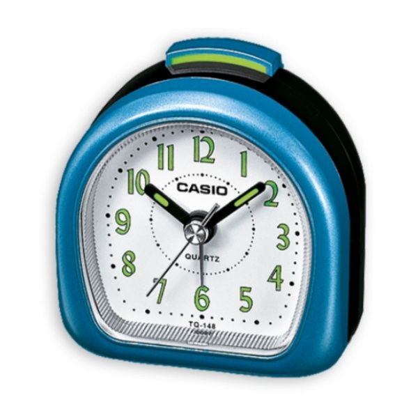 Ceas de masa Casio TQ-148-2EF Alarma, Albastru