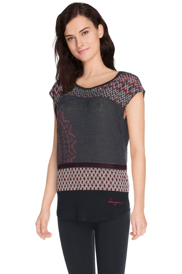 Bluza Desigual 67T24F8, Negru, 34