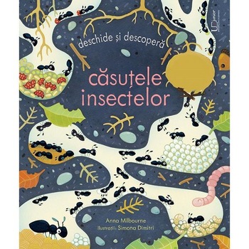 Casutele insectelor. Deschide si descopera - Anna Milbourne, Simona Dimitri Casutele insectelor. Deschide si descopera - Anna Milbourne, Simona Dimitri