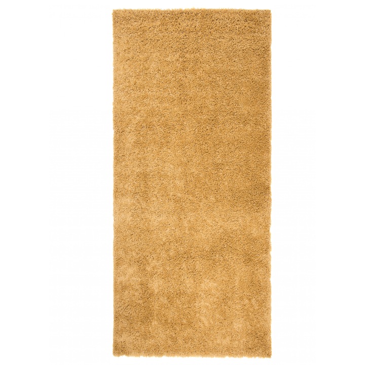 Covor Shaggy Chemex P113A galben 70x500