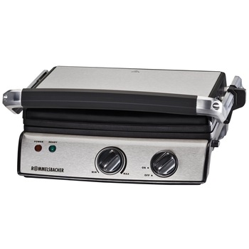 Gratar electric, Rommelsbacher Contact grill, Otel, 2000 W, KG2020 Gratar electric, Rommelsbacher Contact grill, Otel, 2000 W, KG2020
