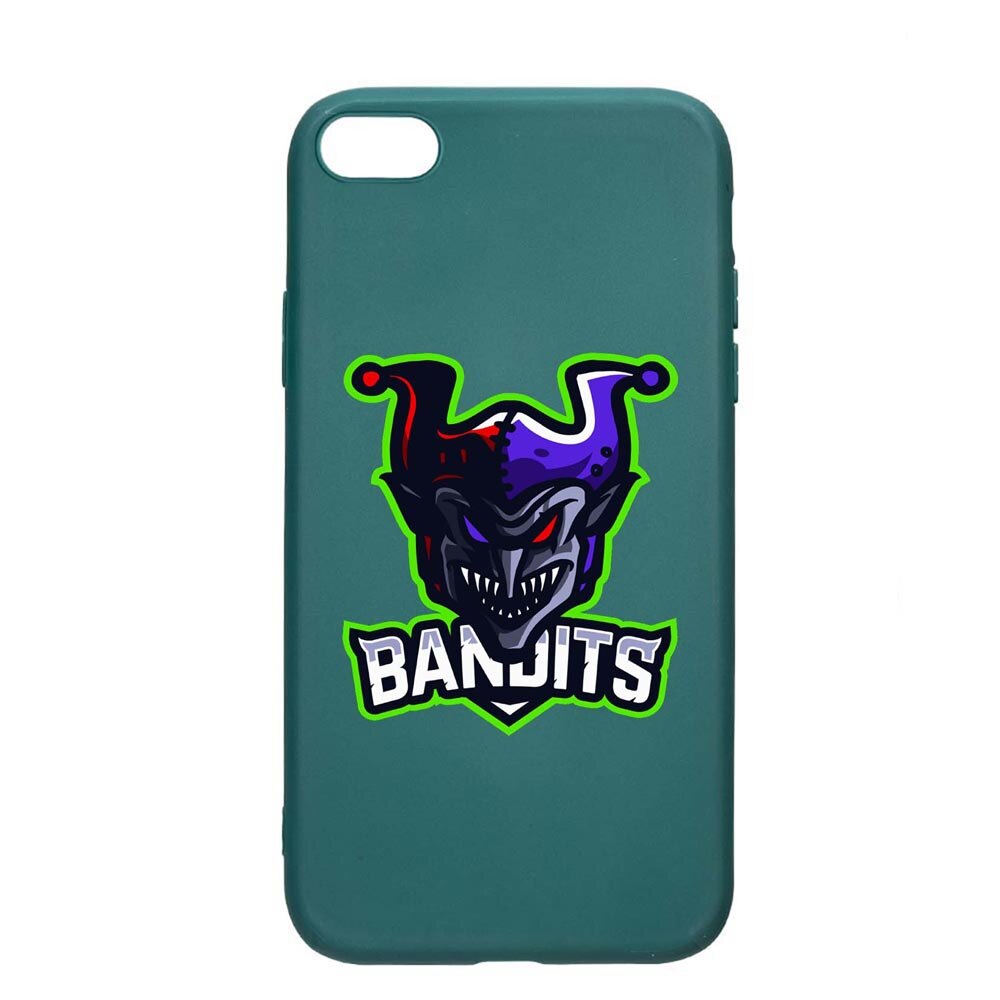 Husa Apple iPhone SE 2 / iPhone 8 / iPhone 7, Bandit, rezistenta la uzura, anti-alunecare, din silicon Premium, ForestGreen, FG287