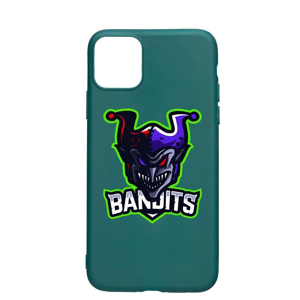 Husa Apple iPhone 11 Pro Max, Bandit, rezistenta la uzura, anti-alunecare, din silicon Premium, ForestGreen, FG287