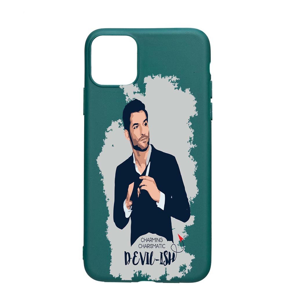 Husa Samsung Galaxy Note 10 Lite / Galaxy A81, Lucifer, rezistenta la uzura, anti-alunecare, din silicon Premium, ForestGreen, FG299