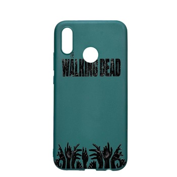 Husa Samsung Galaxy A40, The Walking Dead, rezistenta la uzura, anti-alunecare, din silicon Premium, ForestGreen, FG301 Husa Samsung Galaxy A40, The Walking Dead, rezistenta la uzura, anti-alunecare, din silicon Premium, ForestGreen, FG301