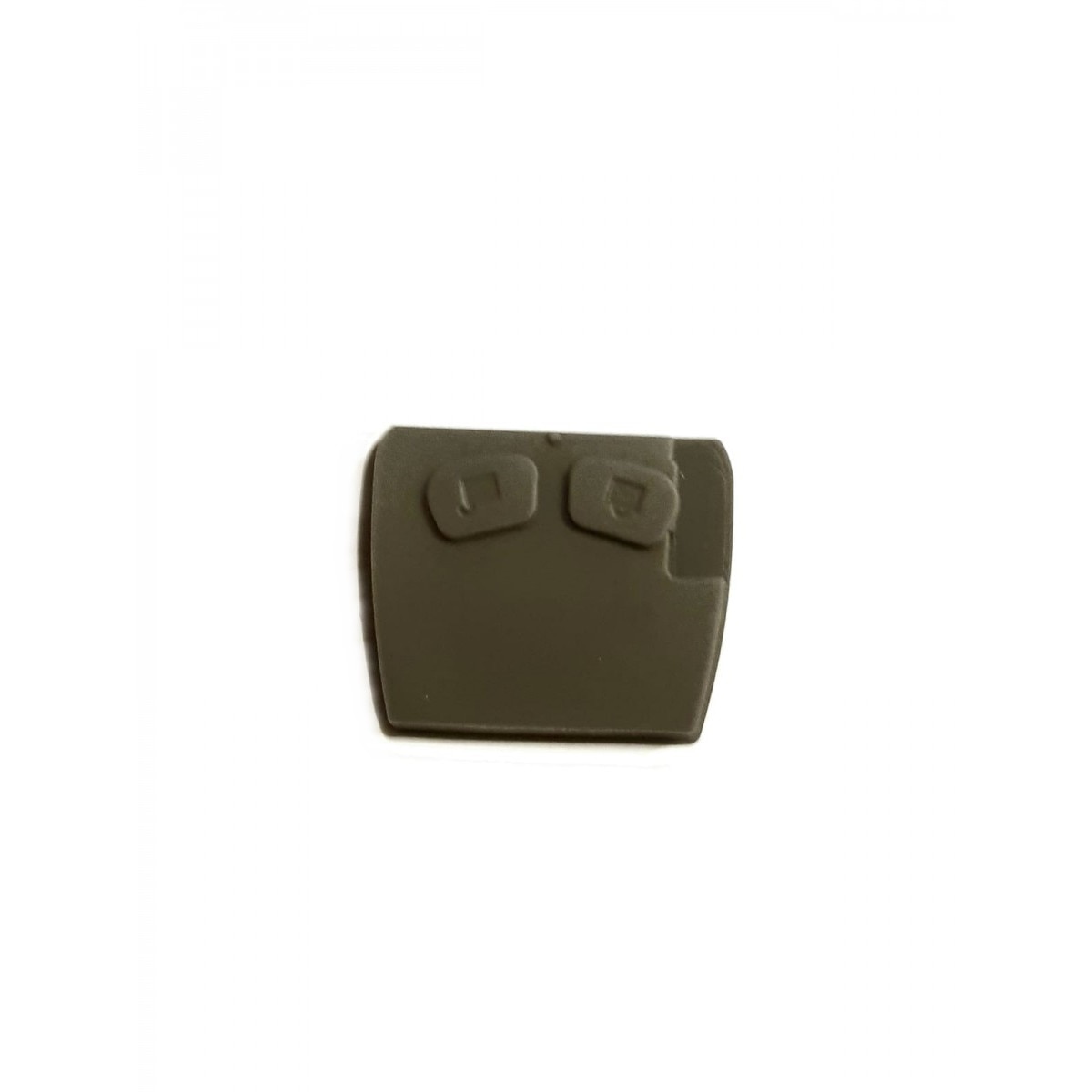 Buton cauciuc cheie compatibil Mitsubishi, 2 butoane, negru