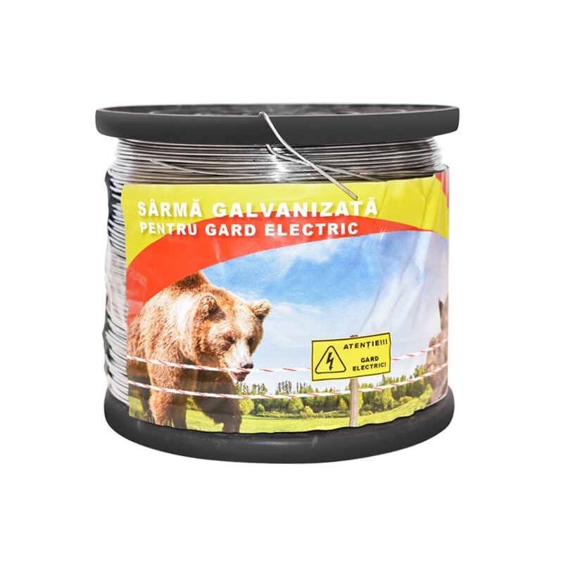 Sarma galvanizata pentru gard electric 1,2mm x 500m Breckner Germany