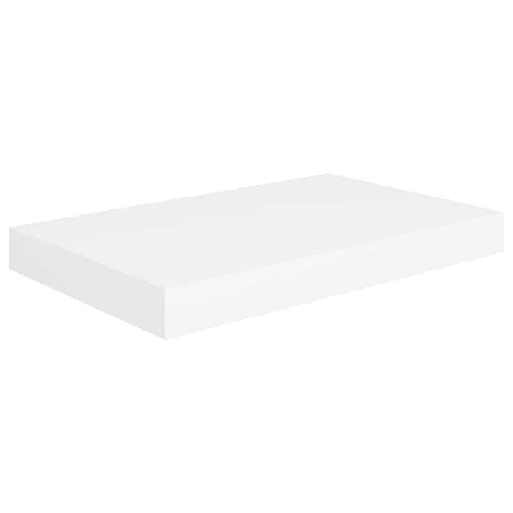vidaXL fehér MDF lebegő fali polc 40 x 23 x 3,8 cm (323805)