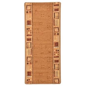 Covor traversa cu suport gel, vidaXL, 100% poliamida, 67 x 120 cm, Bej Covor traversa cu suport gel, vidaXL, 100% poliamida, 67 x 120 cm, Bej